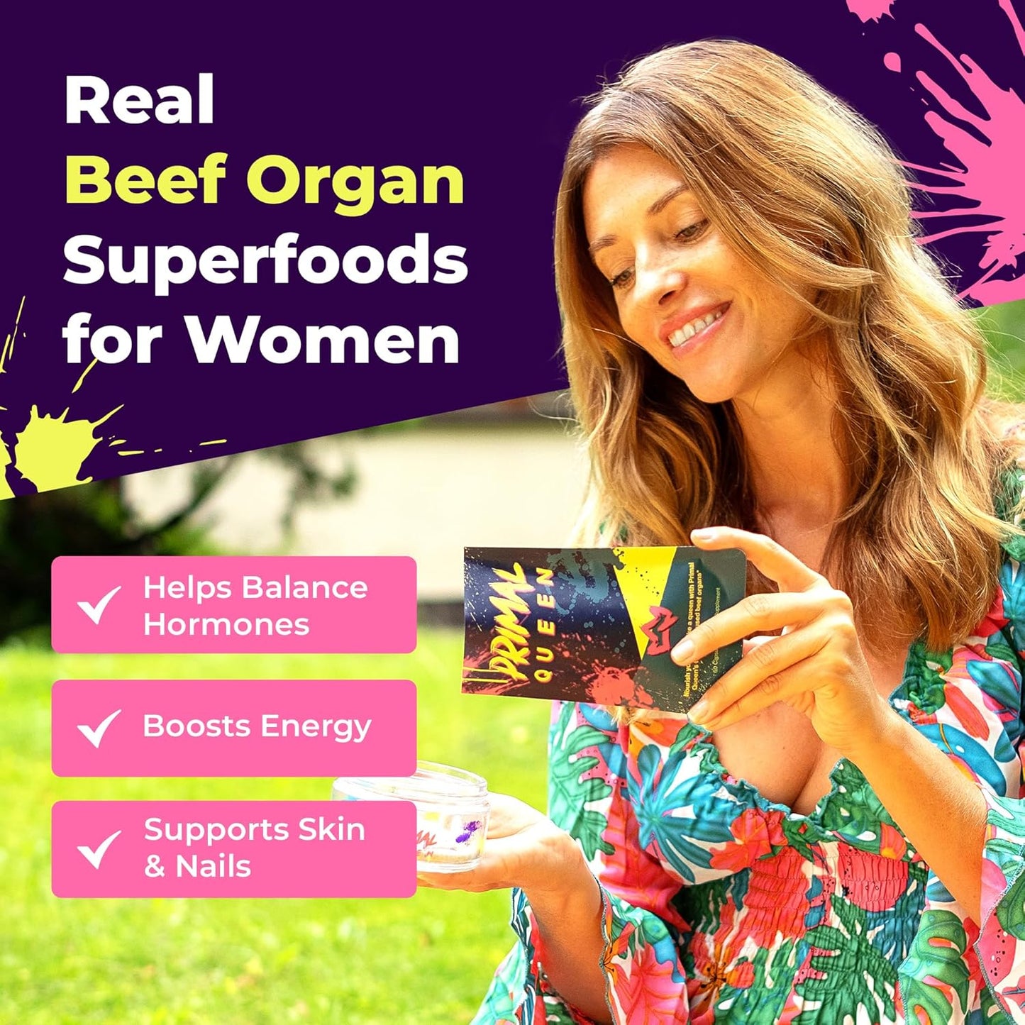 Primal Queen Optimized Beef Organ Superfood Supplement