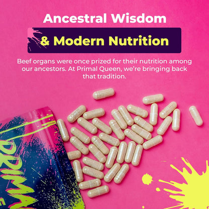 Primal Queen Optimized Beef Organ Superfood Supplement